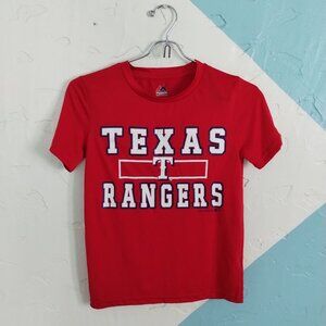 Majestic Texas Rangers Red Shirt